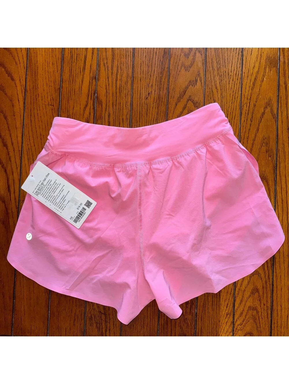 Lululemon Fast & Free Short High Rise 3” Split, Candy Cloud Size XS/Size 4 NWT - Picture 2 of 6